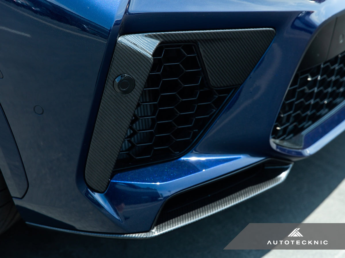 AutoTecknic Performance Dry Carbon Bumper Trim Set - F95 X5M-Exterior-Silicon Valley Bimmer
