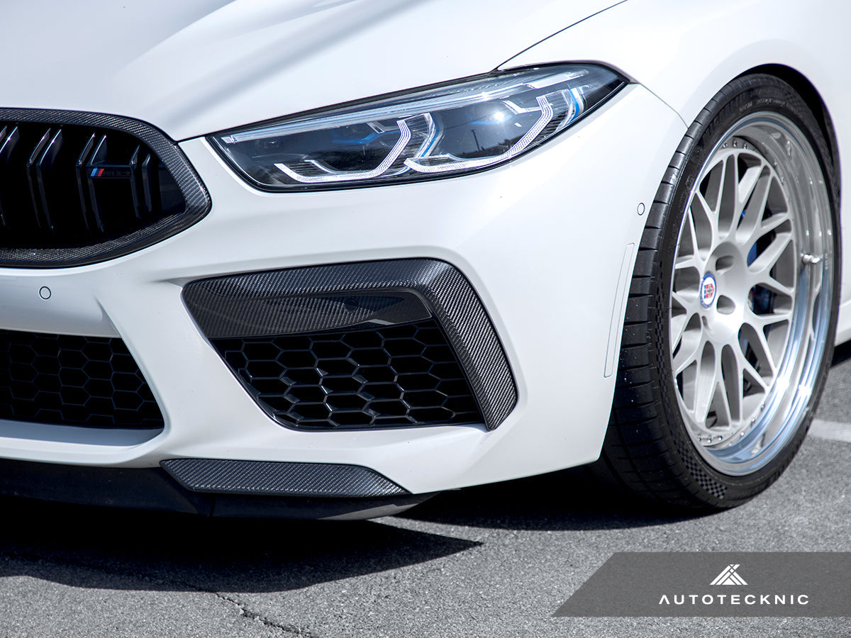 AutoTecknic Performance Dry Carbon Bumper Trim Set - F9X M8-Exterior-Silicon Valley Bimmer