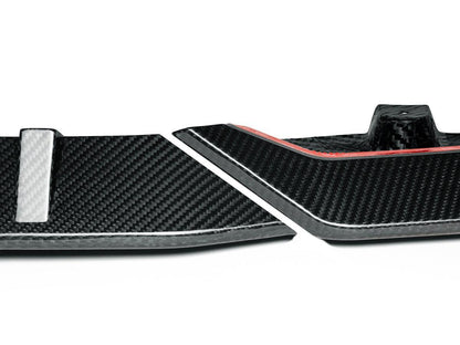 AutoTecknic Performance Dry Carbon Front Lip Set - F95 X5M-Exterior-Silicon Valley Bimmer
