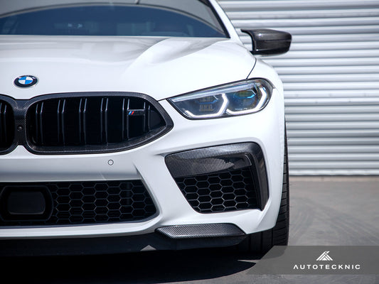 AutoTecknic Performance Dry Carbon Splitter Set - F9X M8-Exterior-Silicon Valley Bimmer
