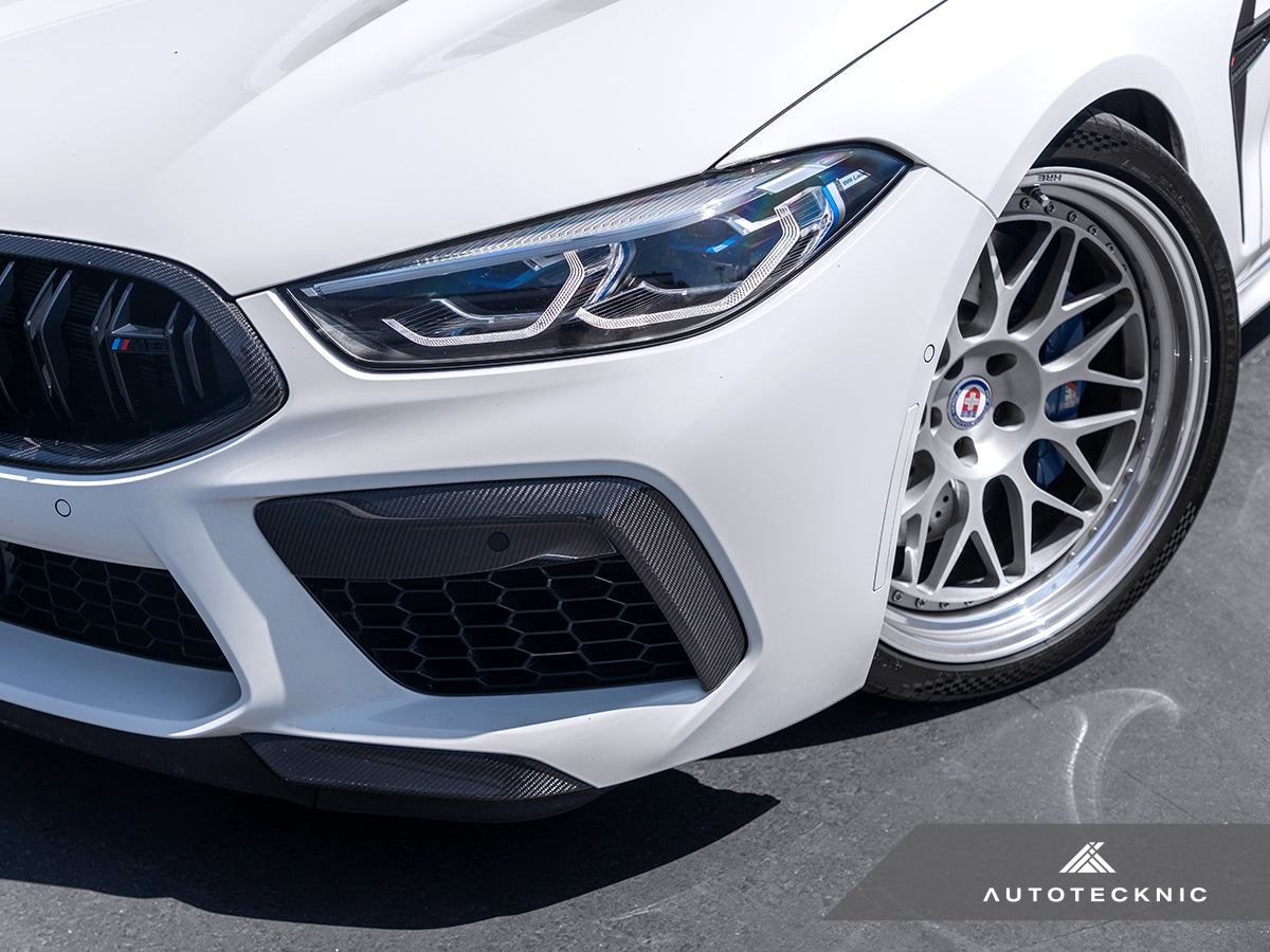 AutoTecknic Performance Dry Carbon Splitter Set - F9X M8-Exterior-Silicon Valley Bimmer