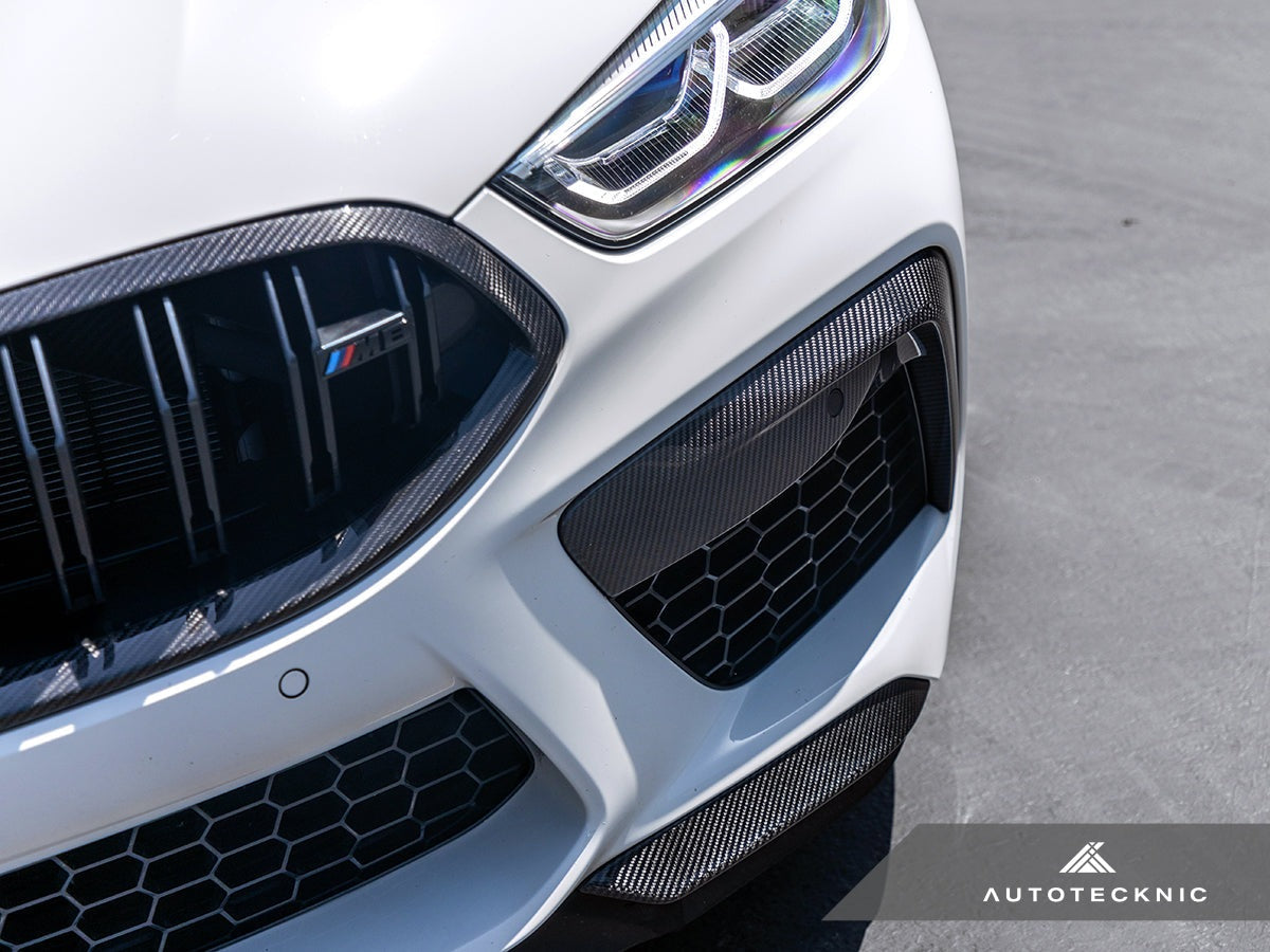AutoTecknic Performance Dry Carbon Splitter Set - F9X M8-Exterior-Silicon Valley Bimmer