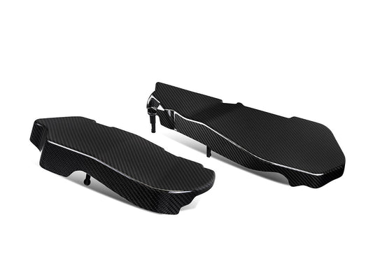 AutoTecknic Pre-Preg Carbon Engine Cover Extension Set - G90/ G99 M5-Exterior-Silicon Valley Bimmer