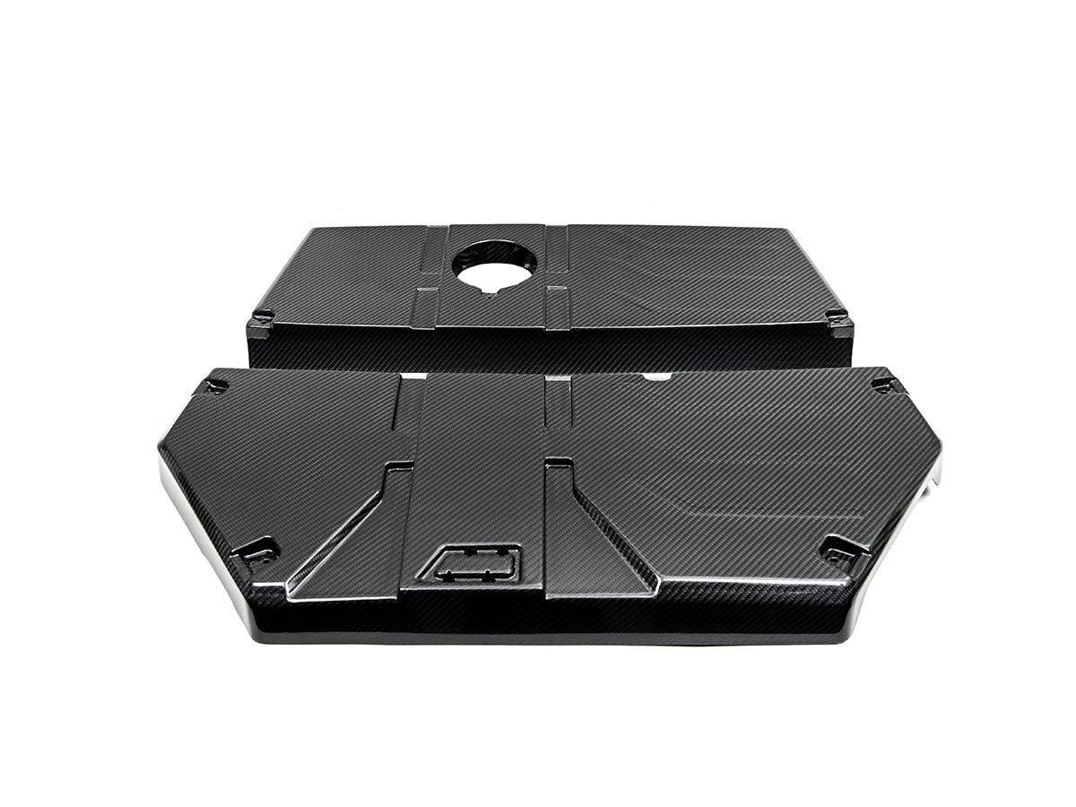 AutoTecknic Pre-Preg Carbon Engine Cover - F97 X3M | F98 X4M-Exterior-Silicon Valley Bimmer