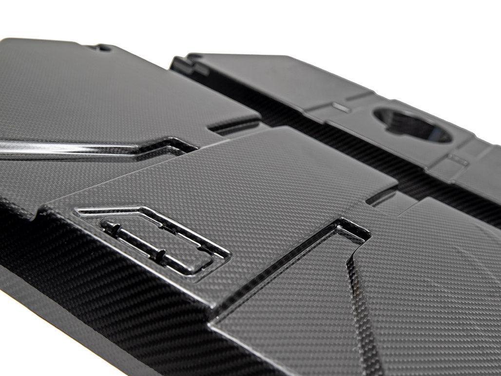 AutoTecknic Pre-Preg Carbon Engine Cover - F97 X3M | F98 X4M-Exterior-Silicon Valley Bimmer
