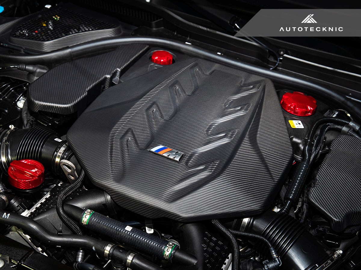 AutoTecknic Pre-Preg Carbon Engine Cover - G90/ G99 M5-Exterior-Silicon Valley Bimmer