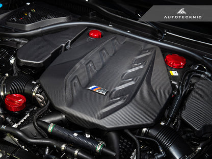 AutoTecknic Pre-Preg Carbon Engine Cover - G90/ G99 M5-Exterior-Silicon Valley Bimmer