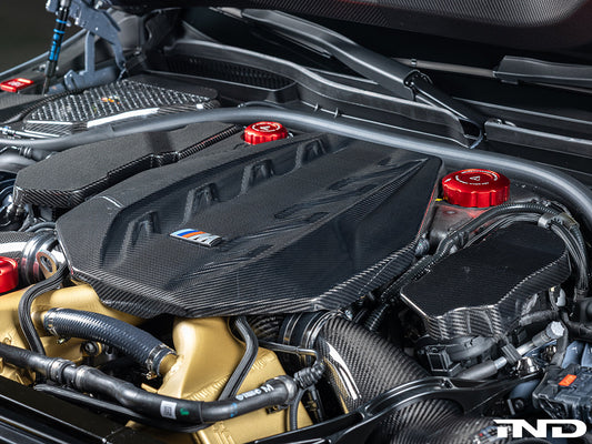 AutoTecknic Pre-Preg Carbon Engine Cover - G90/ G99 M5-Exterior-Silicon Valley Bimmer