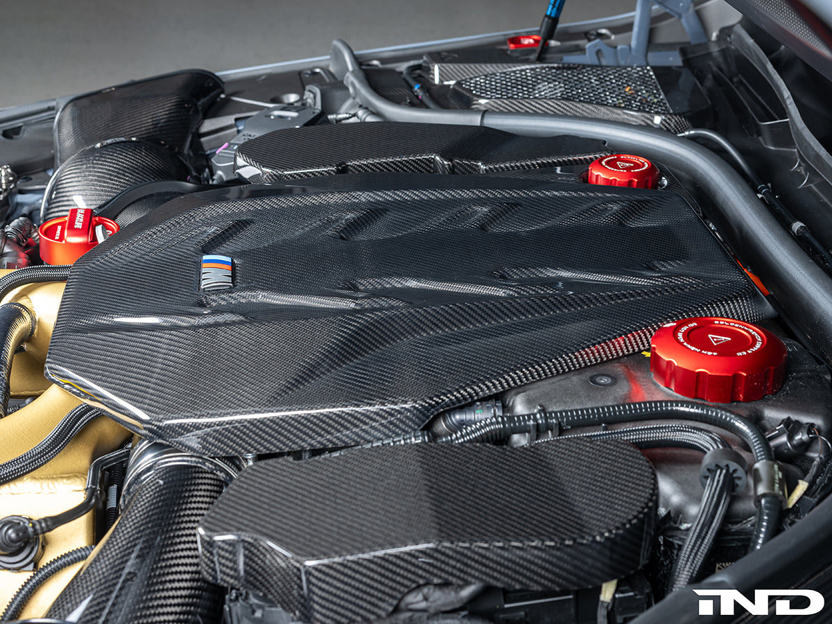 AutoTecknic Pre-Preg Carbon Engine Cover - G90/ G99 M5-Exterior-Silicon Valley Bimmer