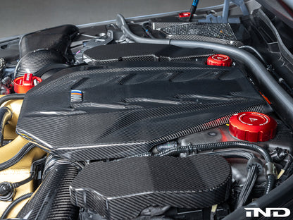 AutoTecknic Pre-Preg Carbon Engine Cover - G90/ G99 M5-Exterior-Silicon Valley Bimmer