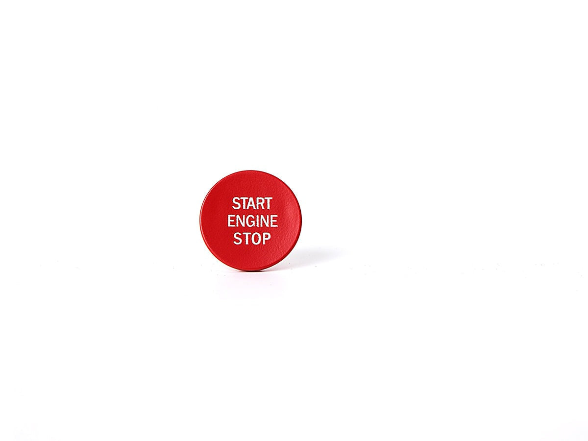 AutoTecknic Red Start Stop Button - G05 X5 | G06 X6 | G07 X7-Interior-Silicon Valley Bimmer