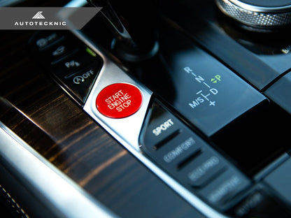 AutoTecknic Red Start Stop Button - G14/ G15/ G16 8-Series-Interior-Silicon Valley Bimmer