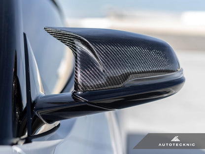 AutoTecknic Replacement Aero Carbon Mirror Covers - A90 Supra 2020-Up-Exterior-Silicon Valley Bimmer