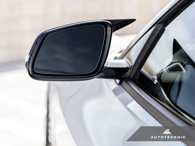 AutoTecknic Replacement Aero Carbon Mirror Covers - A90 Supra 2020-Up-Exterior-Silicon Valley Bimmer