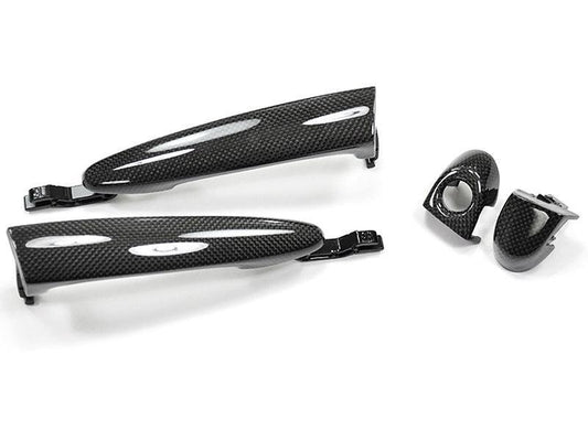 AutoTecknic Replacement Carbon Fiber Door Handles - BMW E90/ E92/ F30 3-Series | F32/ F36 4-Series | F25 X3 | F26 X4-Exterior-Silicon Valley Bimmer