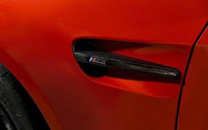 AutoTecknic Replacement Carbon Fiber Fender Gills - E90 Sedan / E92 Coupe / E93 Cabrio | M3-Exterior-Silicon Valley Bimmer