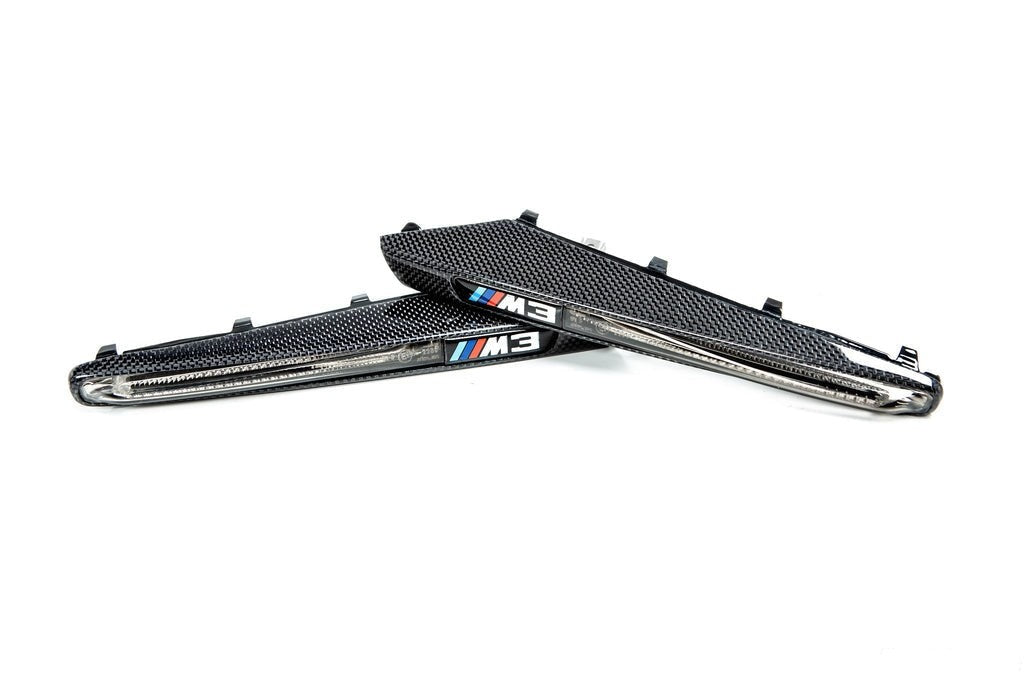 AutoTecknic Replacement Carbon Fiber Fender Gills - E90 Sedan / E92 Coupe / E93 Cabrio | M3-Exterior-Silicon Valley Bimmer
