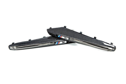 AutoTecknic Replacement Carbon Fiber Fender Gills - E90 Sedan / E92 Coupe / E93 Cabrio | M3-Exterior-Silicon Valley Bimmer
