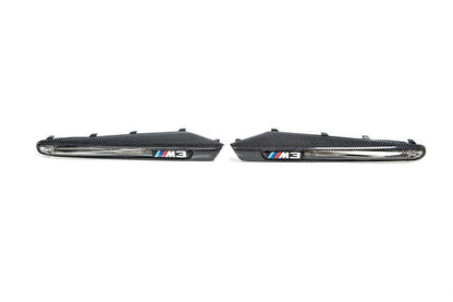 AutoTecknic Replacement Carbon Fiber Fender Gills - E90 Sedan / E92 Coupe / E93 Cabrio | M3-Exterior-Silicon Valley Bimmer