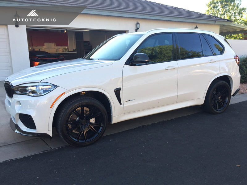 AutoTecknic Replacement Carbon Fiber Fender Trims - F15 X5 | F85 X5M-Exterior-Silicon Valley Bimmer