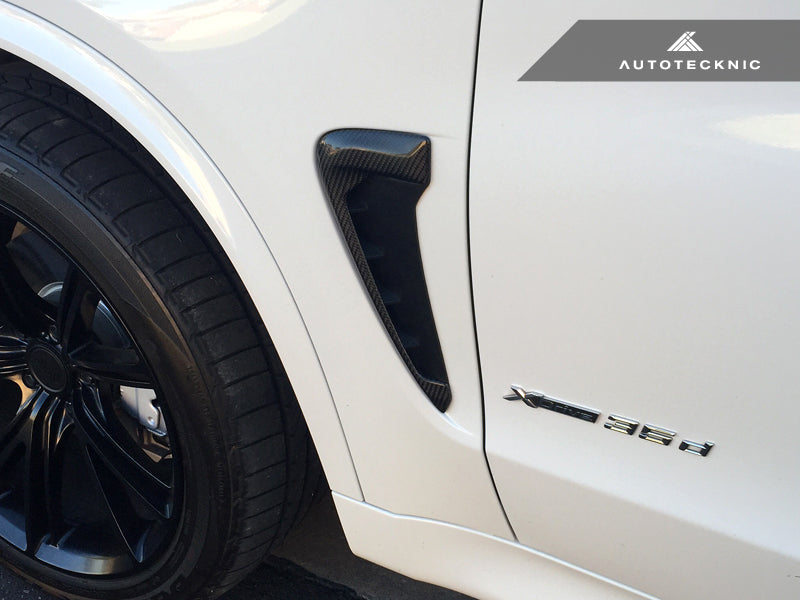AutoTecknic Replacement Carbon Fiber Fender Trims - F15 X5 | F85 X5M-Exterior-Silicon Valley Bimmer