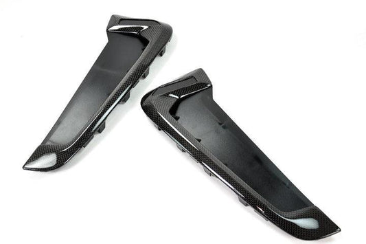 AutoTecknic Replacement Carbon Fiber Fender Trims - F16 X6 | F86 X6M-Exterior-Silicon Valley Bimmer