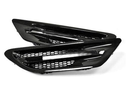 AutoTecknic Replacement Carbon Fiber Fender Vents - F10 M5-Silicon Valley Bimmer