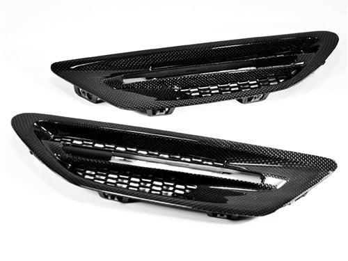 AutoTecknic Replacement Carbon Fiber Fender Vents - F10 M5-Silicon Valley Bimmer