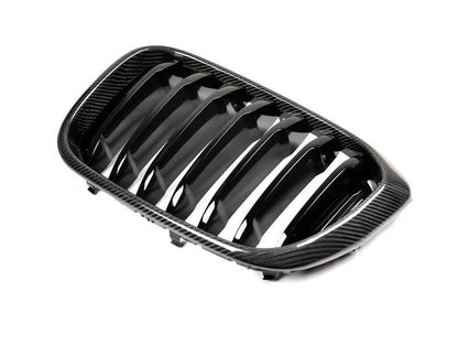 AutoTecknic Replacement Carbon Fiber Front Grille Set - G01 X3 | G02 X4 Pre-LCI-Exterior-Silicon Valley Bimmer