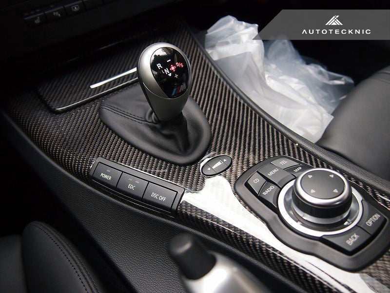 AutoTecknic Replacement Carbon Fiber Interior Center Console - E90 M3 | E92 M3 | E93 M3-Interior-Silicon Valley Bimmer