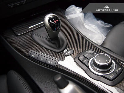 AutoTecknic Replacement Carbon Fiber Interior Center Console - E90 M3 | E92 M3 | E93 M3-Interior-Silicon Valley Bimmer