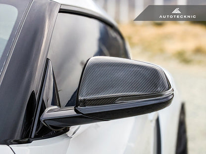 AutoTecknic Replacement Carbon Fiber Mirror Covers - A90 Supra 2020-Up-Exterior-Silicon Valley Bimmer