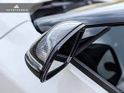 AutoTecknic Replacement Carbon Fiber Mirror Covers - A90 Supra 2020-Up-Exterior-Silicon Valley Bimmer