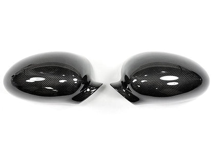 AutoTecknic Replacement Carbon Fiber Mirror Covers - BMW E46 M3-Exterior-Silicon Valley Bimmer