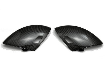 AutoTecknic Replacement Carbon Fiber Mirror Covers - BMW E60 M5 | E63 M6-Exterior-Silicon Valley Bimmer