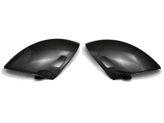 AutoTecknic Replacement Carbon Fiber Mirror Covers - BMW E60 M5 | E63 M6-Exterior-Silicon Valley Bimmer