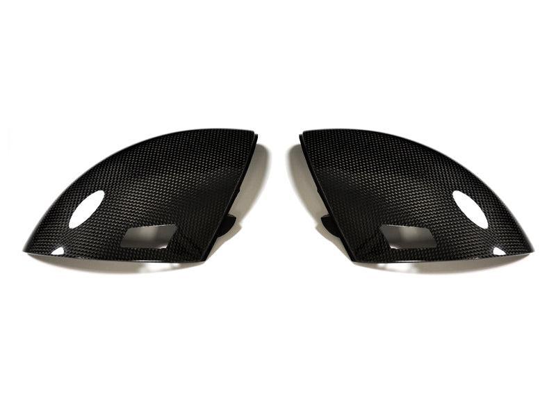 AutoTecknic Replacement Carbon Fiber Mirror Covers - BMW E60 M5 | E63 M6-Exterior-Silicon Valley Bimmer