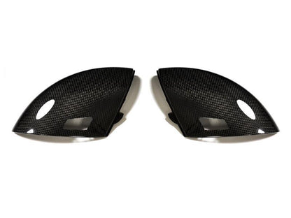 AutoTecknic Replacement Carbon Fiber Mirror Covers - BMW E60 M5 | E63 M6-Exterior-Silicon Valley Bimmer
