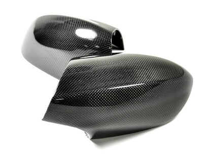 AutoTecknic Replacement Carbon Fiber Mirror Covers - BMW E90/ E92/ E93 M3 | E82 1M-Exterior-Silicon Valley Bimmer