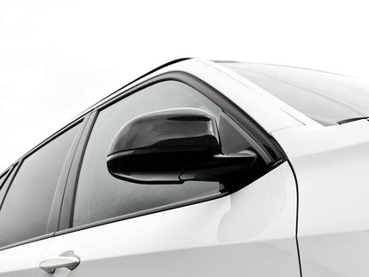 AutoTecknic Replacement Carbon Fiber Mirror Covers - BMW F25 X3 LCI | F26 X4 | F15 X5 | F16 X6-Exterior-Silicon Valley Bimmer
