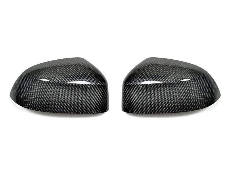 AutoTecknic Replacement Carbon Fiber Mirror Covers - BMW F25 X3 LCI | F26 X4 | F15 X5 | F16 X6-Exterior-Silicon Valley Bimmer