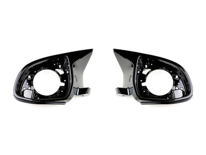 AutoTecknic Replacement Carbon Fiber Mirror Covers - F85 X5M | F86 X6M-Exterior-Silicon Valley Bimmer