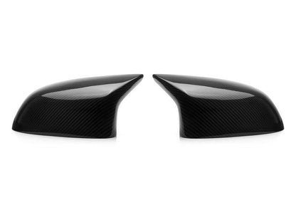 AutoTecknic Replacement Carbon Fiber Mirror Covers - F85 X5M | F86 X6M-Exterior-Silicon Valley Bimmer