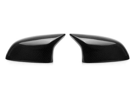 AutoTecknic Replacement Carbon Fiber Mirror Covers - F85 X5M | F86 X6M-Exterior-Silicon Valley Bimmer