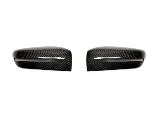 AutoTecknic Replacement Carbon Mirror Covers - G30 5-Series | G32 6-Series GT | G11 7-Series-Exterior-Silicon Valley Bimmer