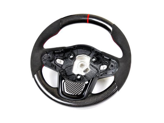 AutoTecknic Replacement Carbon Steering Wheel - A90 Supra 2020-Up-Interior-Silicon Valley Bimmer