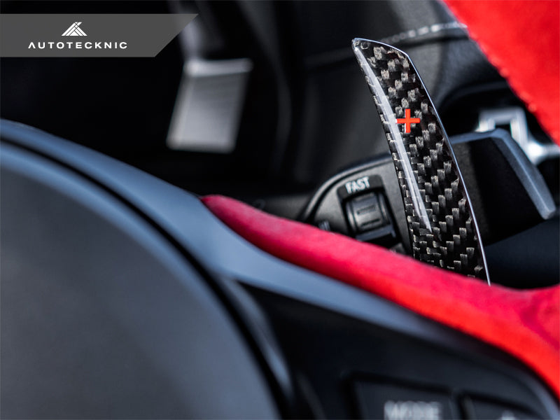 AutoTecknic Replacement Carbon Steering Wheel - A90 Supra 2020-Up-Interior-Silicon Valley Bimmer