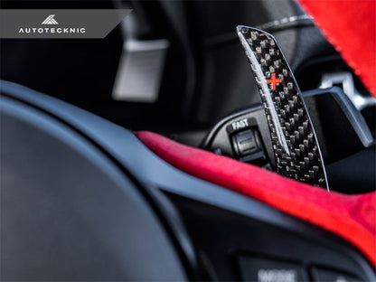 AutoTecknic Replacement Carbon Steering Wheel - A90 Supra 2020-Up-Interior-Silicon Valley Bimmer