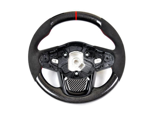 AutoTecknic Replacement Carbon Steering Wheel - A90 Supra 2020-Up-Interior-Silicon Valley Bimmer