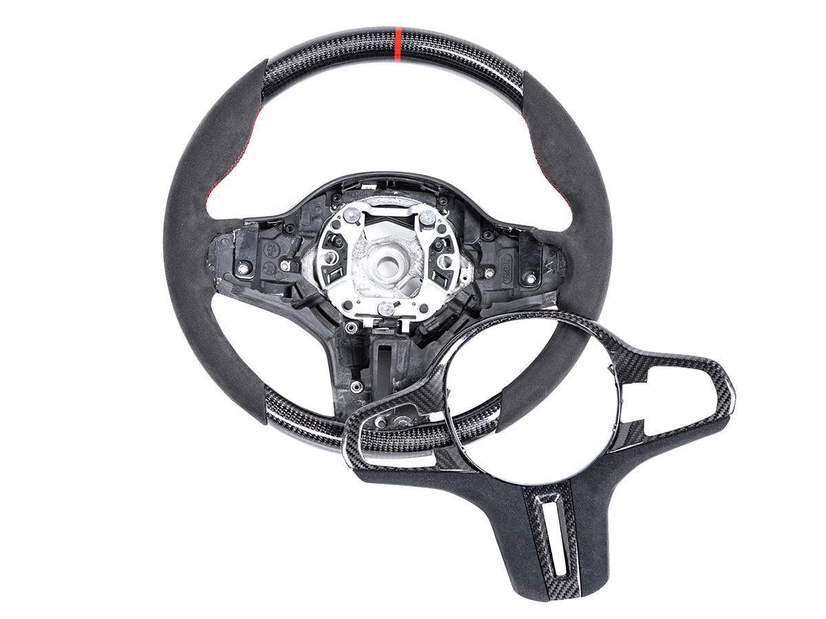 AutoTecknic Replacement Carbon Steering Wheel - F91/ F92/ F93 M8-Interior-Silicon Valley Bimmer